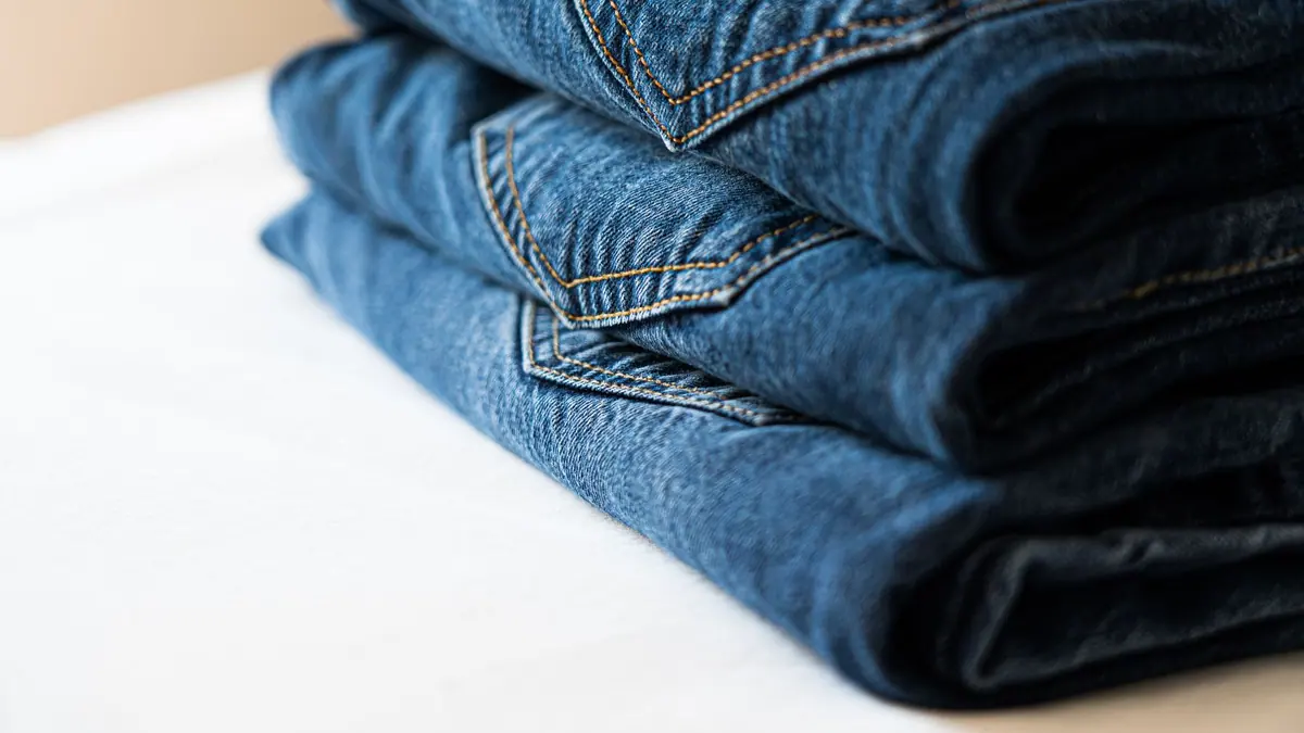 Folded base layers in wool and synthetic fabric